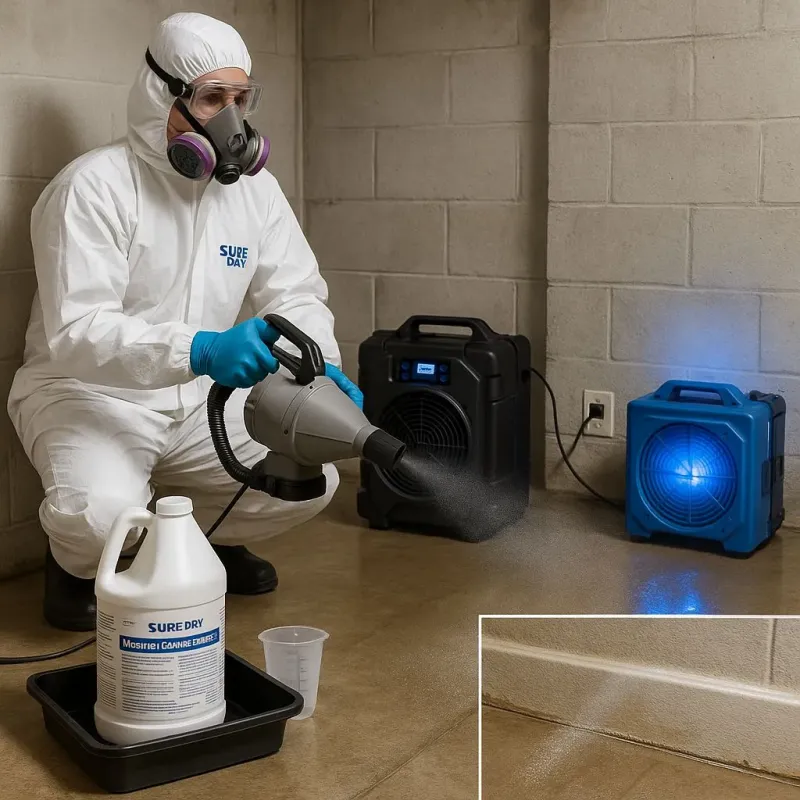 Sanitization and Odor Removal process in Mount Hermon, CA