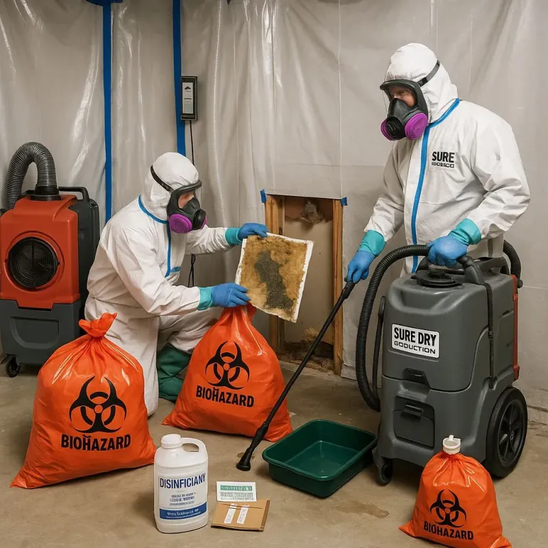 Contaminated Water Handling Protocols process in Mount Hermon, CA
